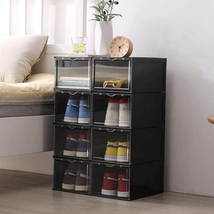 Collapsible Shoe Box Organizer